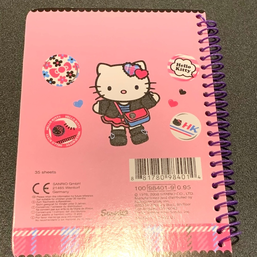 Hello Kitty Spiral Notebook - Picture 3 of 6